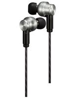 JVC Kenwood JVC Headphones SOLIDEGE Stainless Steel Nozzle Change System Silver HA-FD01 In-Ear CLASS-S High-Resolution Sound/Replaceable Cable/Full