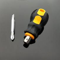 Multi-Functional Dual-Ended Screwdriver Cross and Flat Head Precision Screwdriver Hand Tool for Electronics Repair and Assembly One Size juoda