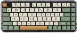 ASUS KD201 Jelly75 Milk Baltas Belaidė klaviatūra