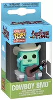 Funko Pocket POP Keychain Adventure Time Cowboy BMO with guitar
