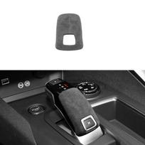 For Peugeot 4008 5008 2017-2023 Alcantara Suede Car Central Gear Knob Cover Shifter Panel Window Lift Frame Interior Accessories B Shift panel frame black