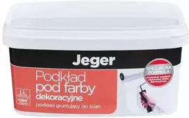 Spec. paskirties dažai Jeger PRIMER FOR DECO PAINTS, balta sp., 1 l