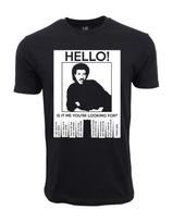 Men's and Women's T-shirts Lionel Richie Hello Is It Me you Looking For Graphic XL