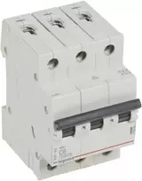 Usorteret Automatinis jungiklis MCB RX3 Legrand 419232 (6A, 3P, 400V, 6kA)