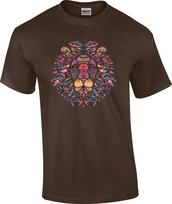 Mosaic Lion Safari Wildlife Lions T-Shirt S