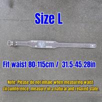 King Kong Įkvėptas Jėgos Diržas - Juoda ir Balta. , L juosmuo 80,01-115,01 cm