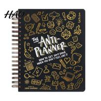 Procrastination Solutions Journal Anti-Planner Notebook Premium White Paper Anti-Bleed Design ADHD-Friendly ADHD Organization Tool Daily Organizer L juoda