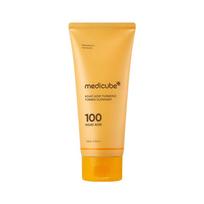Medicube Kojic Acid Turmeric Vita Whip Cleanser 120g Marshmallow Foam Face Wash for Dark Spots and Soft Skin