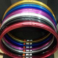 Bmx 20 Inch Wheels 36 Hole Double Layer Bicycle Rim for Bmx Fixed Gear Street Bike Colorful Rim sidabras