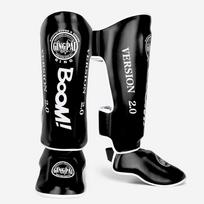 Muay Thai Leg Protectors Sanda Fighting With Feet Back Shin Protectors Boxing Thickened Fighting Protective Gear Ankle Taekwondo S