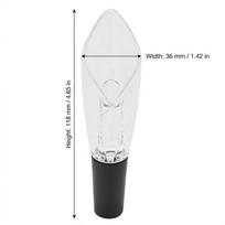 2-in-1 Wine Decanter Spout No Drip Wine Aerator Dispenser Premium Red Wine Aerating Pourer  Kitchen