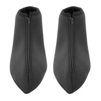 Figure Ice Skate Boot Covers Neoprene Overshoes Cover Zipper Closure S