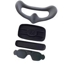 Lens Protector Eyepad Cover for Goggles 3 Eyeglasses Lens Soft Foam Pad Lens Cover Cushion Case Replacement Part pilka spalva