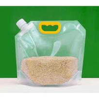 Food-Grade Self-Sealing Grain Storage Bag for Kitchen and Refrigerator 10PCS dramblio kaulas
