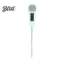 Home Cooking Thermometer Food Thermometer Instant Read Digital Accurate Kitchen Meat Probe Temperature Measurement for Grilling Baking Candy Frying žalia