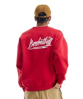 Cream Soda Lab Basketball Arc Big Logo Sweatshirt Red General M