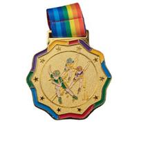 Youth Children's Kindergarten Skating Medal Speed Roller Skating Ice Snow Medal 65mm ruda