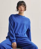 Willy War Studio Ww Cover Stitch Sweatshirt [Ultramarine] L