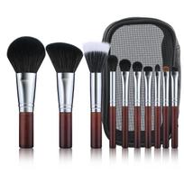 Mini Travel Makeup Brush Set Make up Brush Holder Bag Professional Makeup Brush Set for Women Makeup Travel Size ruda