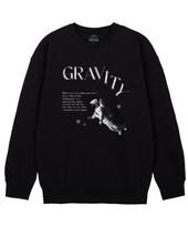 Astral Projection Astronaut Loose Fit Sweatshirt_Black L