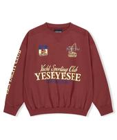 Yes Ic Y.E.S Yacht Sweatshirt Brick Red L