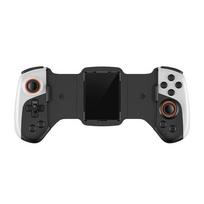 2 in 1 Wireless Mobile Gaming Controller Type C Cooling Phone Game Controller Dual Joystick for Phone Switch PC juoda balta spalva