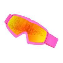 Kids Ski Goggles Snowboarding Protection Windproof UV Shield Anti-Dust Safety Eyewear Children Ages 4-12 Pink
