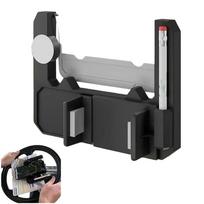 Flip up Golf Cart Phone Holder for Steering Wheel Universal Cell Phone Mount for Club Car EZGO Yamaha - Smartphone Accessory A