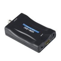 HDMI to BNC Converter Video Adapter - Convert HDMI to Coaxial Analog CVBS Signal for TV, Monitor, VCR, DVR juoda