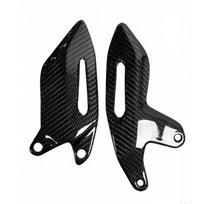 100% 3k Carbon Fiber For Kawasaki Ninja H2 H2R 2015-2024 Motorcycle Accessories Foot pedal decorative protection board Carbon Fiber
