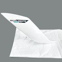 Fit For CFMOTO 500SR 2026 motorcycle accessories fixed wing front grille spoiler side grille shell white left