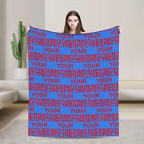 Respect Your Mother Baby Harrys Styles Together Tour Flannel Blankets Super Warm Bedding Throws for Couch Bed Bedspread Size: 75*100cm, Weight: 230 GSM