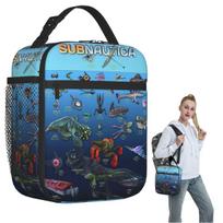 Cartoon Popular Funny Subnautica Below Zero Insulated Lunch Bag for Women Children Portable Food Boxes Thermal Lunch Box Tote One Size