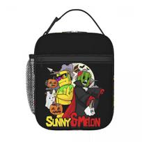 Sunny And Melon Insulated Lunch Bag for Women Kids Portable Food Boxes Thermal Lunch Box Tote One Size