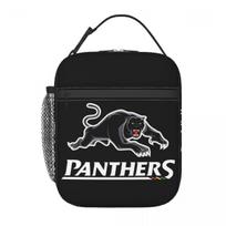 Panthers-Penrit Izoliuotas pietų krepšys moterims, vaikams, nešiojama maisto dėžutė, termosinė pietų dėžutė, pirkinių krepšys One Size gray