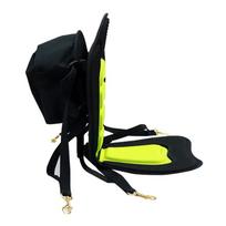 JayCreer High Back Seat With Bag For SUP/Kayak/Canoe juoda