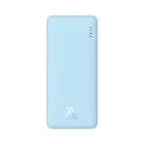 Powerbank 10000mah airpow fast charge 20w - niebieski