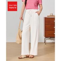 IEF Women's Summer Casual Wide-Leg Pants L abrikosas
