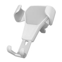 NEW Gravity Car Holder For Phone Air Vent Clip Mount Mobile Cell Stand Smartphone GPS Support For iPhone Mobile Phone White 1