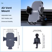 TOPK Super Stable Car Phone Holder, Magnetic Phone Holder Car Dashboard and Air Vent Mount, Compatible with All Smartphones For Air Vent