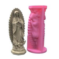 Handmade Mould Silicone Soap Mold Clay Plaster Epoxy Resin Mould DIY Crafts 1