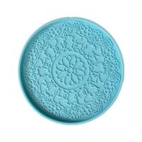 Silicone Mandala Coaster Mold Epoxy Resin Casting Molds for Home Decoration