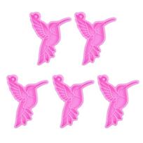 Silicone Resin Mould Pendant Jewellery Molds Keychain Mold for DIY Craft Making 1