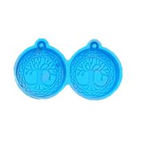 1/4Pieces Earring Resin Molds Silicone Earring Pendant Mold Practical Pendant Making Mold for Necklace Bracelet Jewelry