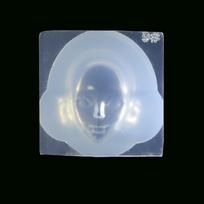 Human Face Polymer Clay Resin Mold Plaster Candle Soap Making Silicone Mould