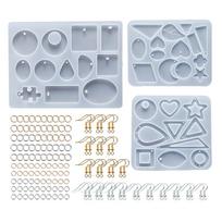 DIY Craft Decoration Mold Keychain Mold Earrings Keychain Danglers Silicone Mold 1