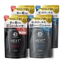 Scalp D Next+ Shampoo Conditioner Refill 4-Piece Set Men Volume Up Oily Double Moisturizing Hair 13 Care Ingredients