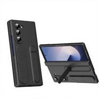 For Samsung Z Fold7/Z Fold6 Case with Official Style Stand  Wrist Strap Z Trifold Protective Cover Sm z fold6 juoda
