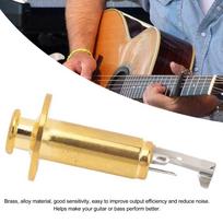 Black/Gold/Silver Output Jack Socket 6.35mm Guitar Output Jack Endpin Output Jack  Electric Guitar auksas