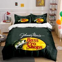 Fish and  Bass Pro Shops . Bedding sets Duvet cover sets Duvet covers Pillowcases(1*Duvet Cover 2*Pillowcases without duvet insert) 135x200cm